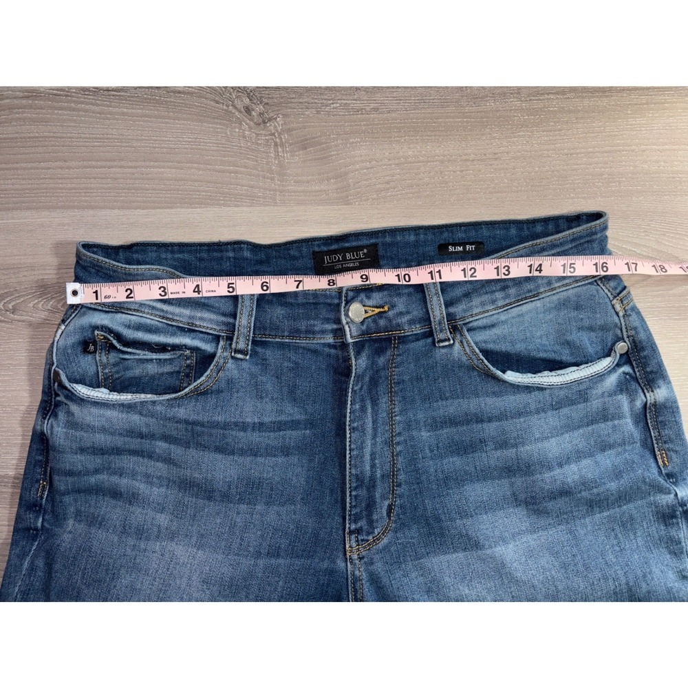 Judy Blue 14W Slim Fit Jeans High Rise Stretch Casual Business Casual Comfort - Picture 4 of 8